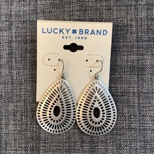 Lucky Brand silver earrings